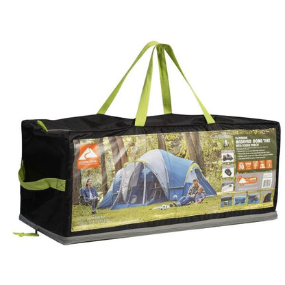 Ozark Trail W843.2 10-Person Modified Dome Tent with Screen Porch