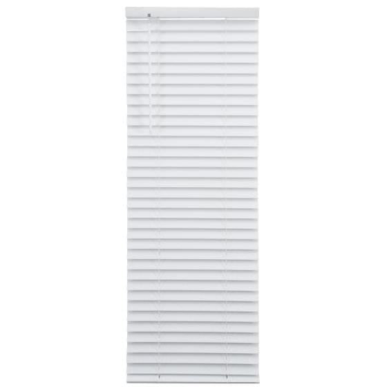 Better Homes & Gardens 2  Cordless Faux Wood Horizontal Blinds  White  33x64