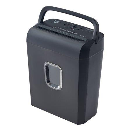 Pen+Gear 6-Sheet Micro-cut Paper/Credit Card Shredder with 3.4 Gallon Bin  Black Home and Office Use