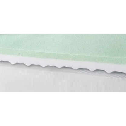 Allswell 4” Memory Foam Mattress Topper Infused with Cooling Diamond Gel, Queen