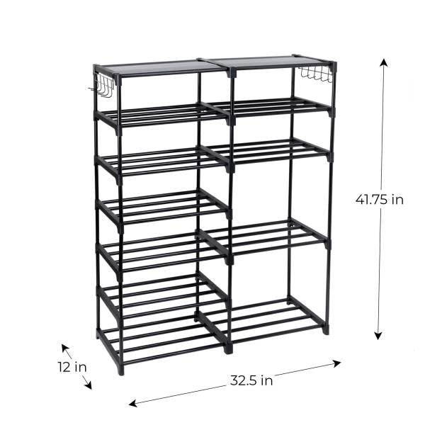 7 Layers of Adjustable Shoe Rack, Enough for the Needs of a Family