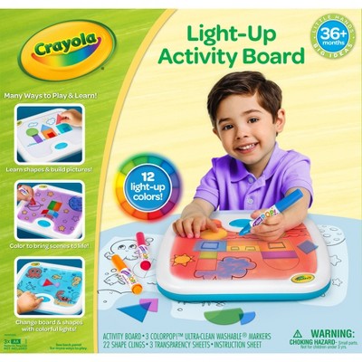Crayola Young Kids&#39; Light Up Activity Board