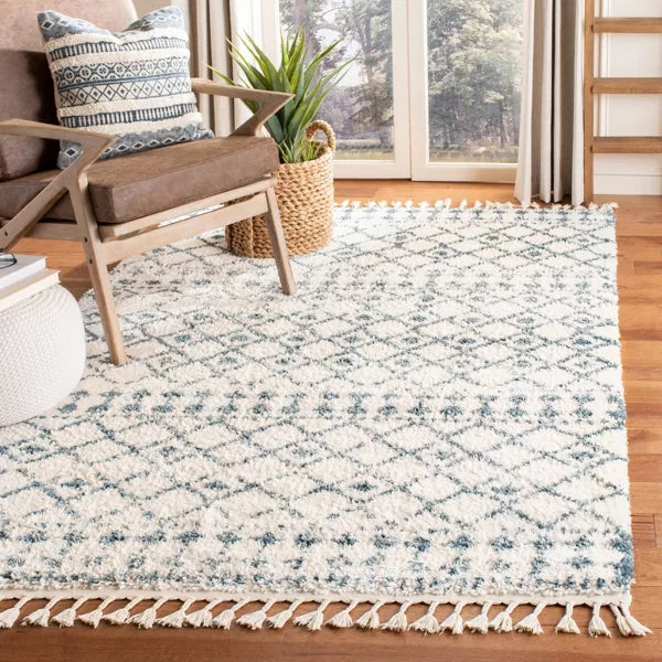 Berber Fringe Shag BFG519 Area Rug - Safavieh