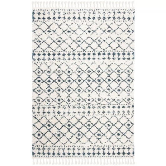 Berber Fringe Shag BFG519 Area Rug - Safavieh