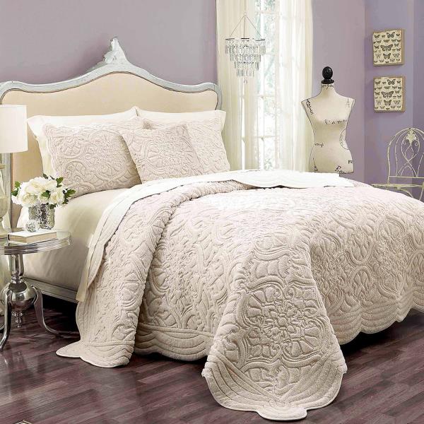 Vue Signature Plush Charlotte Faux Fur Coverlet Set