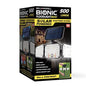 Bionic Motion-Sensing Solar Powered LED Black Floodlight