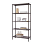 TRINITY EcoStorage 5 Tier Adjustable Flat Slat Wire Shelving  Dark Bronze