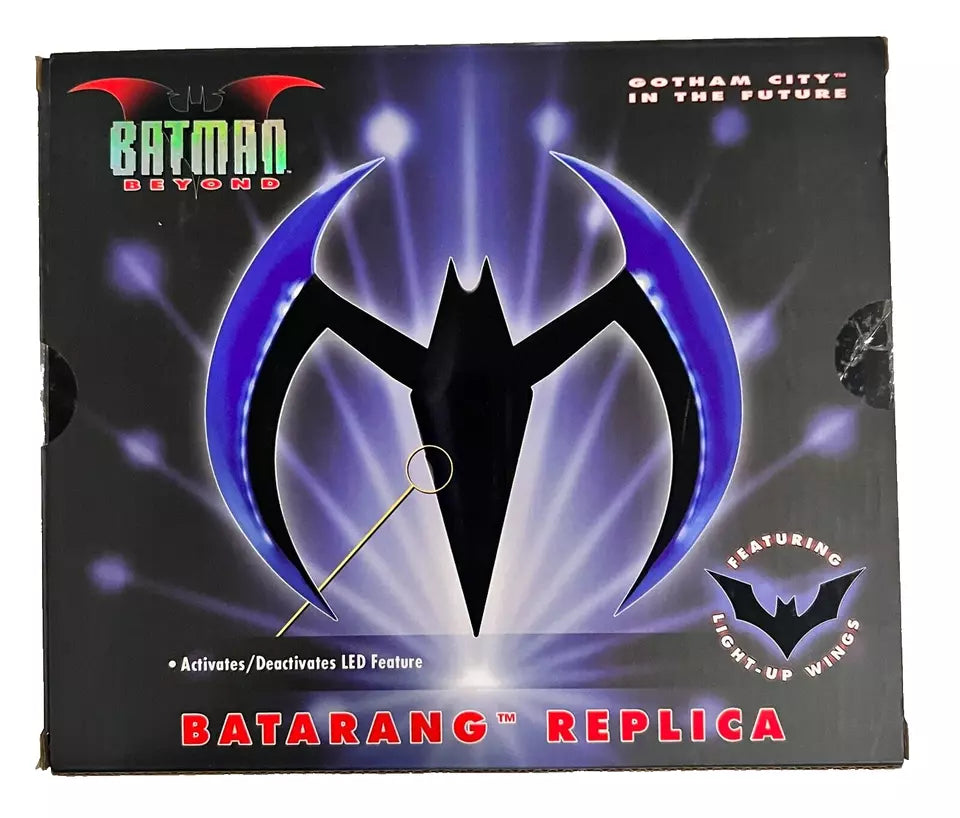 Batman Beyond Batarang with Blue Lights Prop Replica