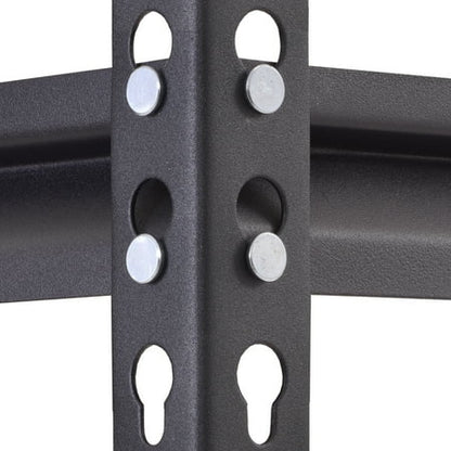 Muscle Rack 36"W x 18"D x 72"H 5-Tier Steel Shelving; 4,000 lb. Total Capacity; Black