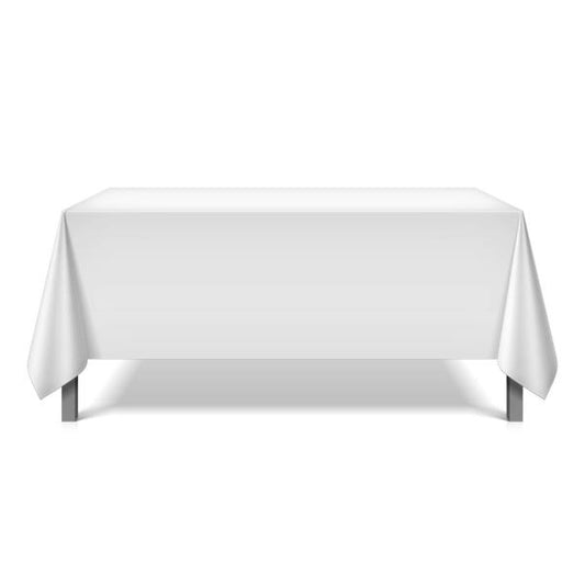 Tablecloths, Type: Table Cloth , Color: White , Width (Inch): 72 , Length (Inch): 72 , Material: Polyester  MPN:PTL-72X72-WHITE