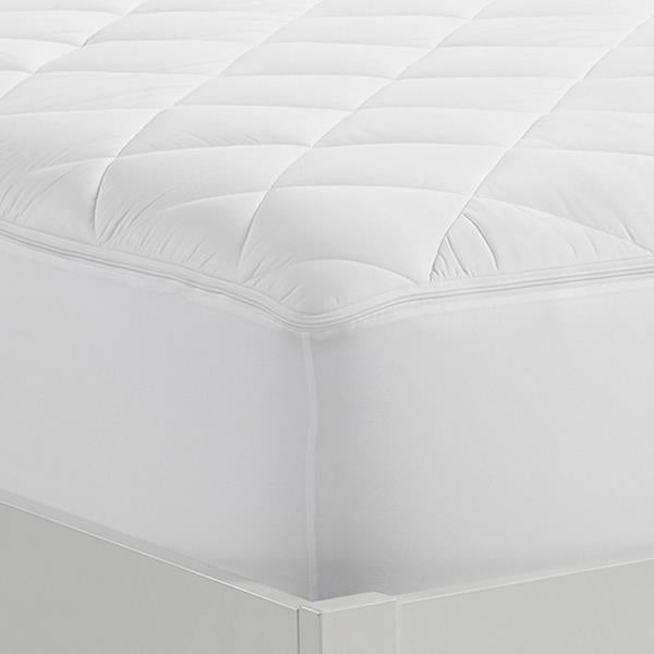 Serta Extra Comfort Mattress Pad, Queen - White