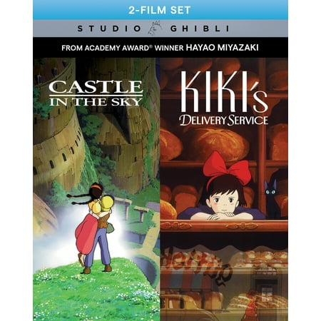 Castle in the Sky / Kiki's Delivery Service 2-Film Set (Blu-Ray + DVD)