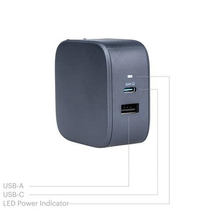 ONN Surf USB-C Laptop Charger w/ Power Delivery- 65W 12W