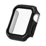 WITHit Black and Gray Dual Layer Rugged Bumper with Integrated Glass Protection for 42mm Apple Watch®