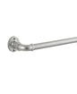 Somerton 36 in. - 66 in. Adjustable Industrial Pipe Blackout Wrap 3/4 in. Curtain Rod in Brushed Nickel