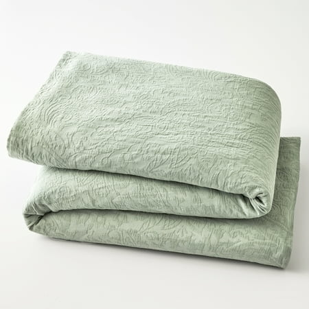 Better Homes & Gardens 3-Piece Sage Floral Duvet Set, Full/Queen