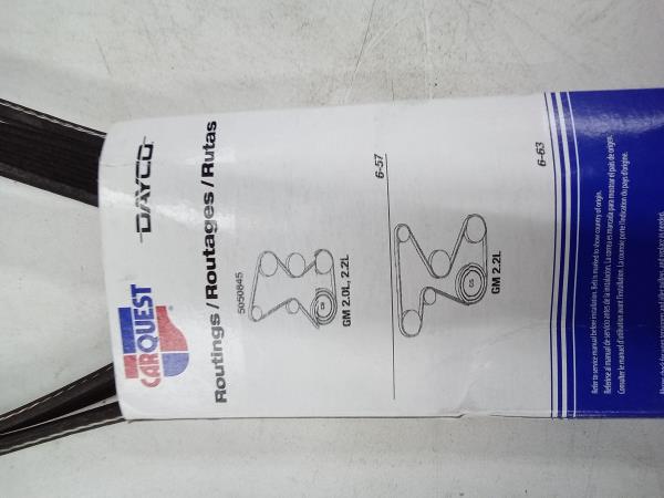 Carquest Belt 845 - Professional Automotive Replacement Part - Raleigh NC