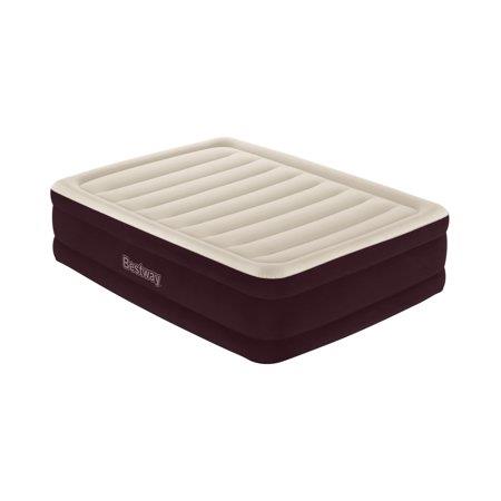 Bestway Maroon 20  Queen Air Mattress with Built-in Pump