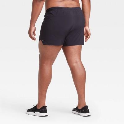 Men's Lined Run Shorts 5" - All in Motion™ Black XL