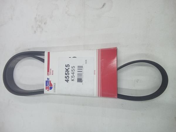 CARQUEST K5455 V-Ribbed Belt 11/16" x 54-4/8" OC 17.8mm x 1385mm