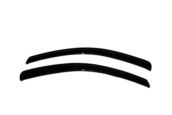 Auto Ventshade [AVS] Outside Mount Ventvisor / Window Deflectors | Fits 1997 - 2004 Dodge Dakota Standard Cab, 2 pcs. | Smoke - 92438