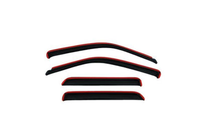 Auto Ventshade [AVS] In-Channel Ventvisor / Window Deflectors | Fits 2008 - 2012 Chevrolet Malibu, 4 pcs. | Smoke - 194068