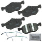 Carquest Platinum Professional Ceramic Brake Pads - Front (4-Pad Set)