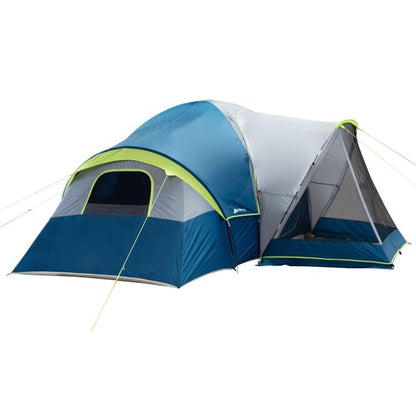 Ozark Trail W843.2 10-Person Modified Dome Tent with Screen Porch