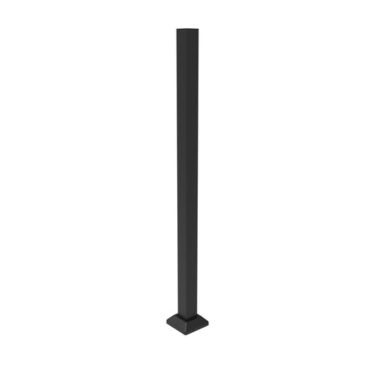 Fortress Building Products Fe26 Steel 39.5 in. H X 2 in. W X 2 in. L Steel Railing Post