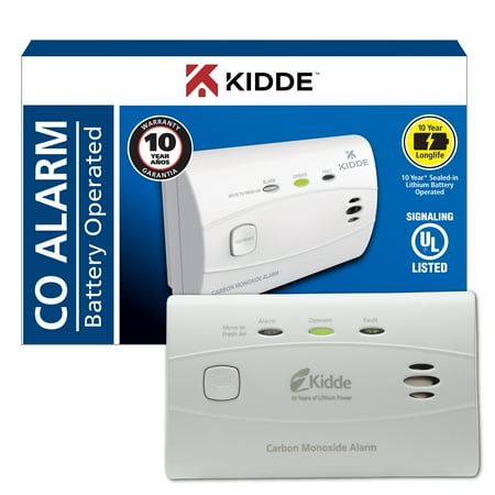 Kidde Battery Carbon Monoxide Detector