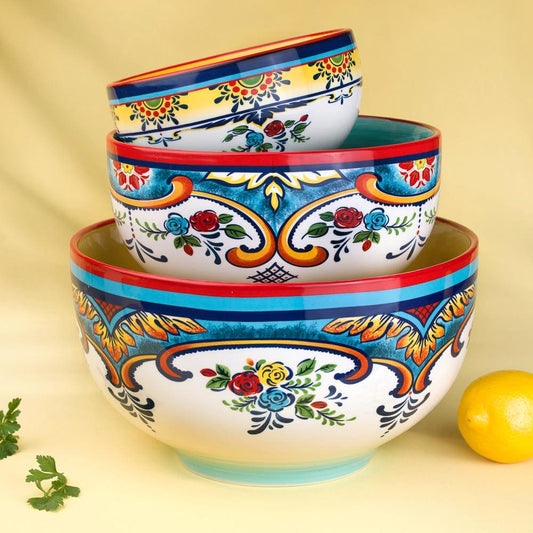 Zanzibar 3-Piece Mixing Bowl Set