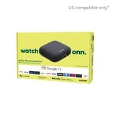 onn. Google TV 4K Pro Streaming Device (New, 2024), 4K UHD resolution, Dolby Vision & Dolby ATMOS, Hands-Free Voice Control, Smart Hub