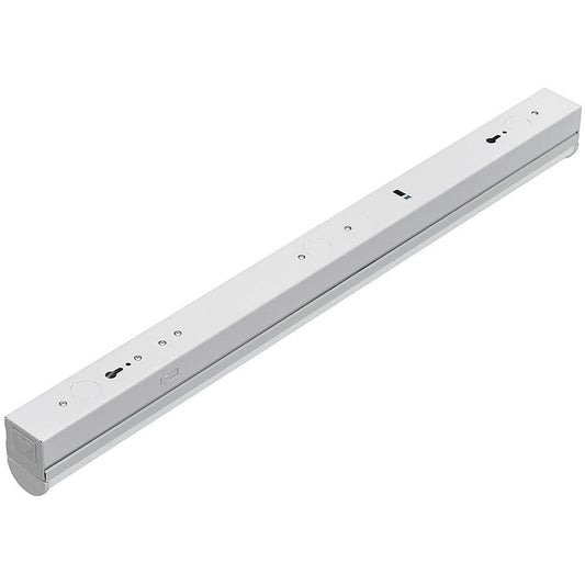4 ft. 32-Watt Equivalent Plug-in Direct Wire Integrated LED White Linkable Strip Light Fixture 1800 Lumens 4000K